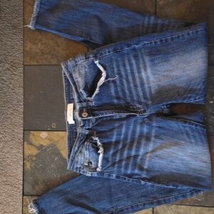 KanCan Dark and Light Blue Denim